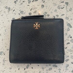 Black leather wallet